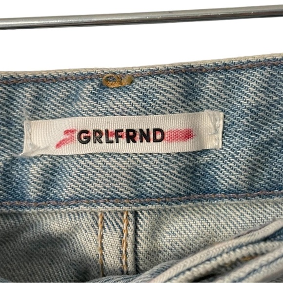 GRLFRND Rhoda Denim Mini Skirt in I Got Mine, Size 26 - Picture 7 of 12